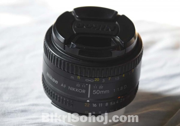 Nikon 50mm AF 1:1.8D